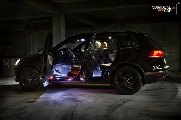 LED Innenraumbeleuchtung SET für VW Touareg II 7P - Cool-White